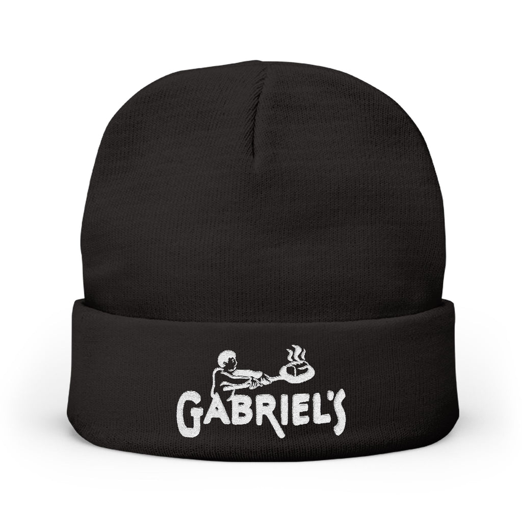Classic Logo Embroidered Knit Beanie