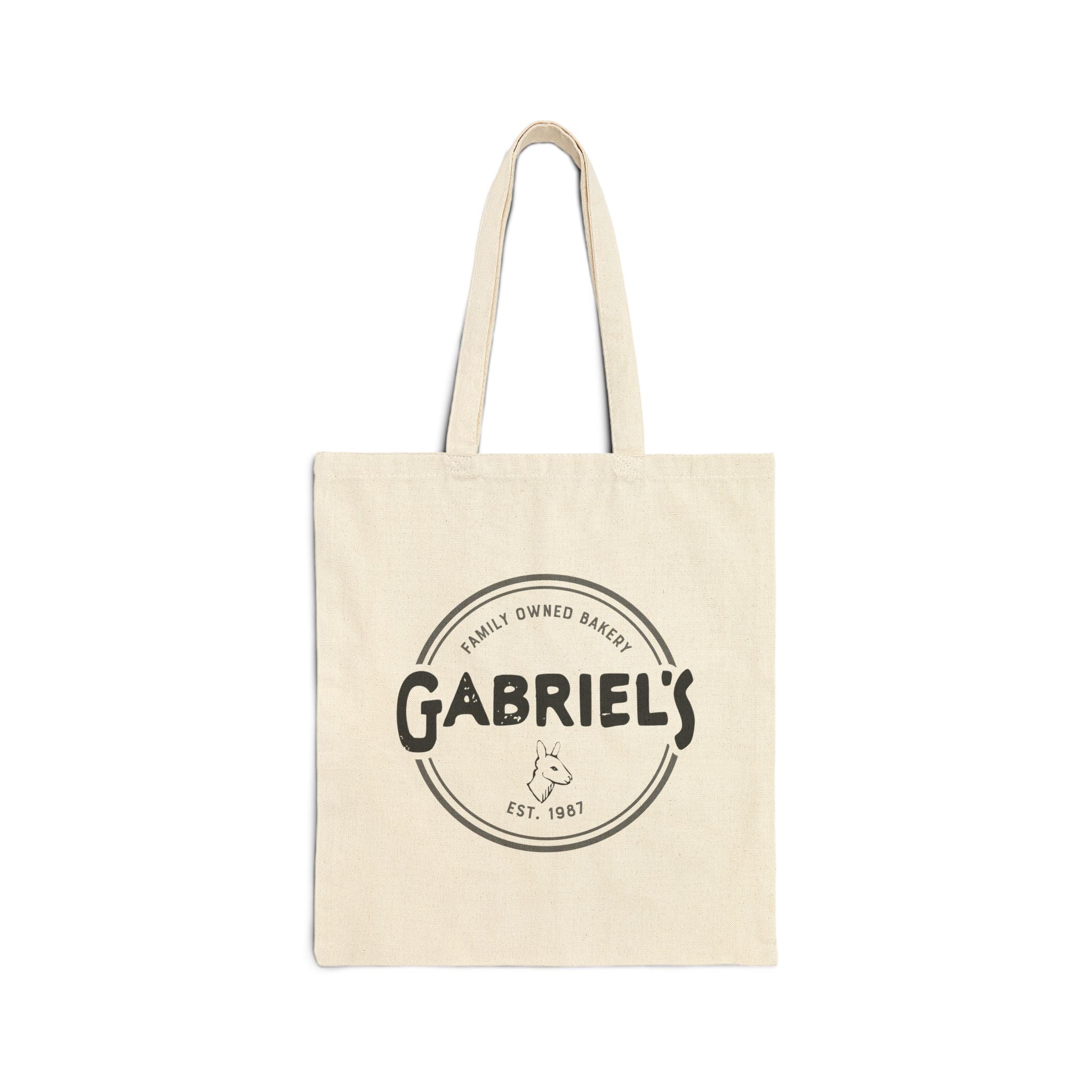 Vintage Logo Canvas Tote Bag