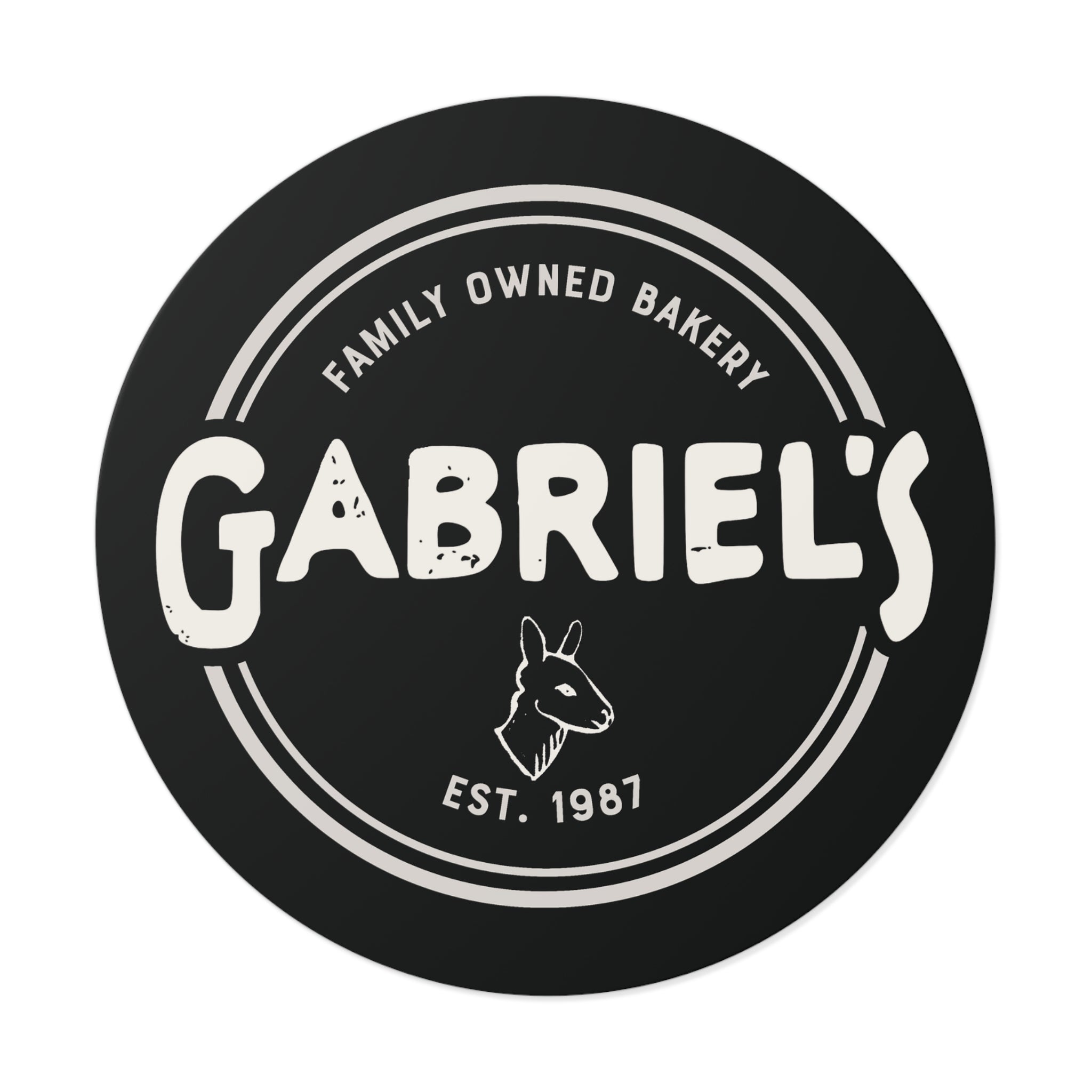 Vintage Logo Vinyl Sticker