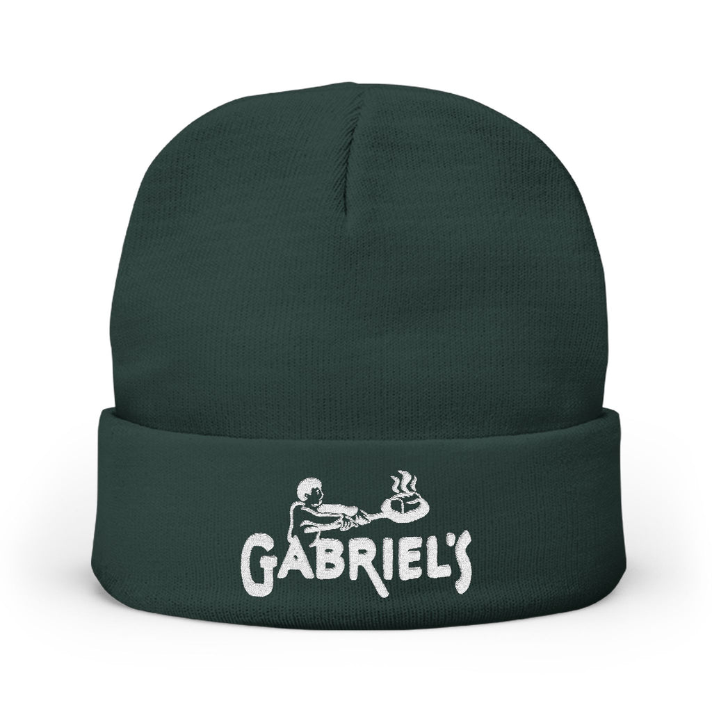 Classic Logo Embroidered Knit Beanie