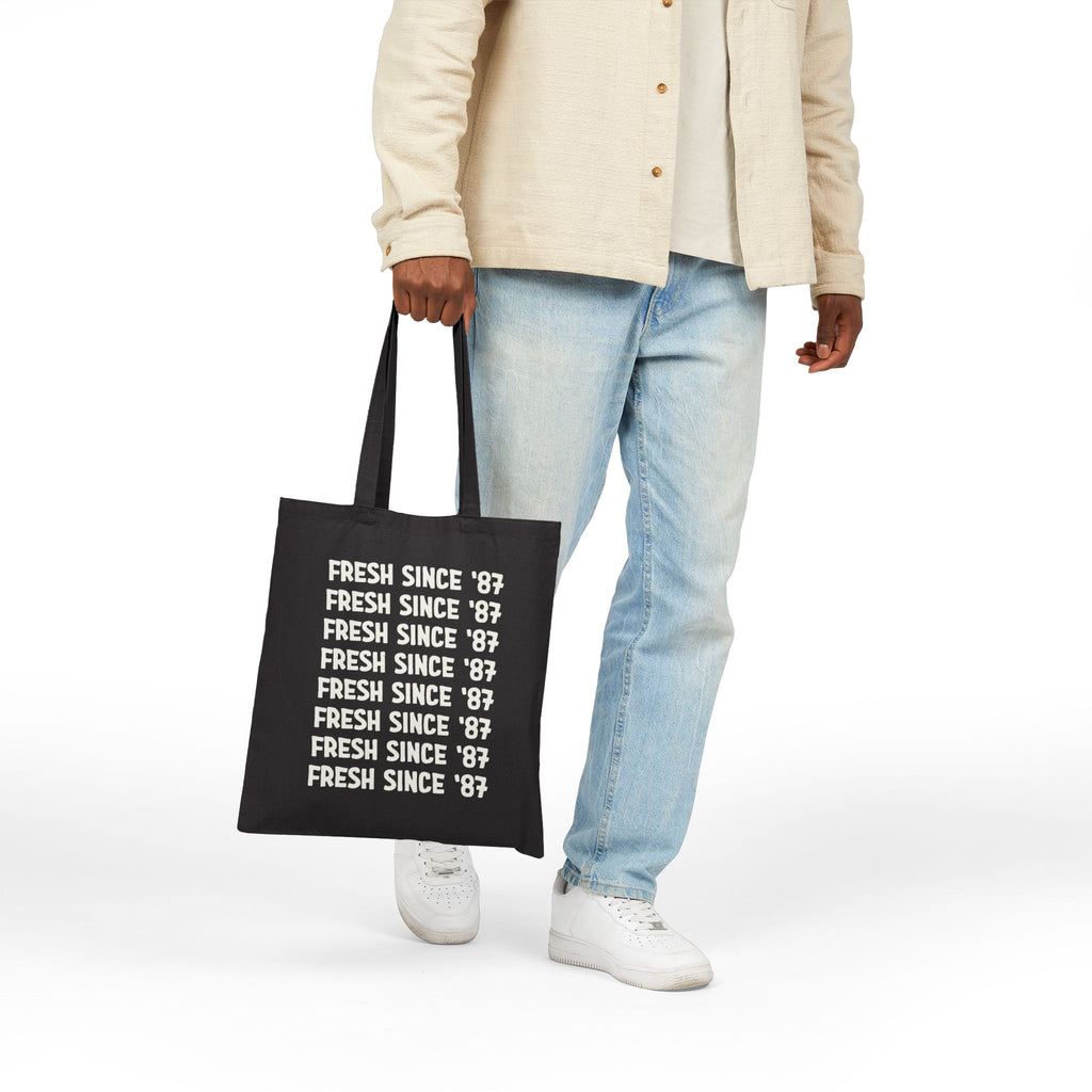 Fresh Since '87 Canvas Tote Bag