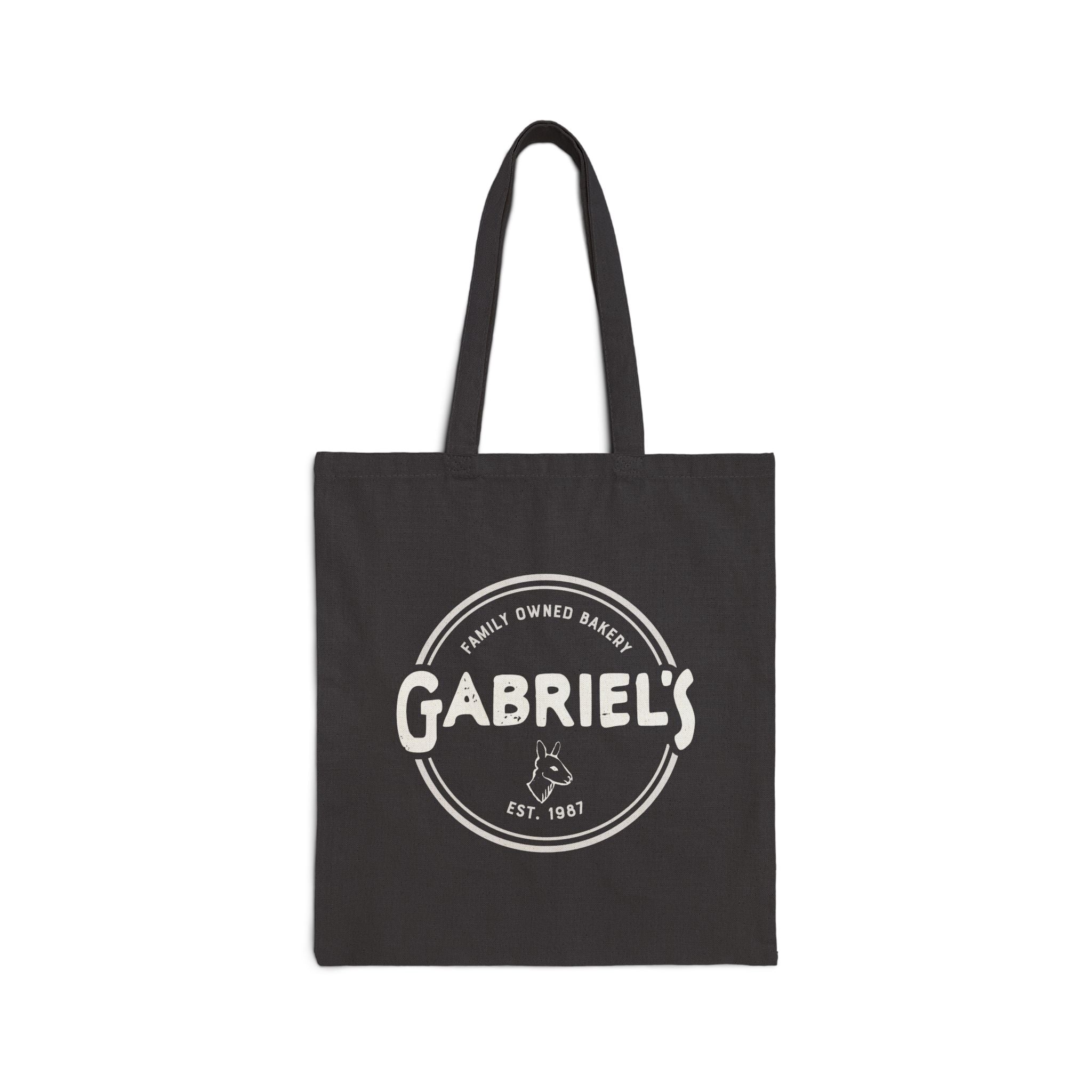 Vintage Logo Canvas Tote Bag