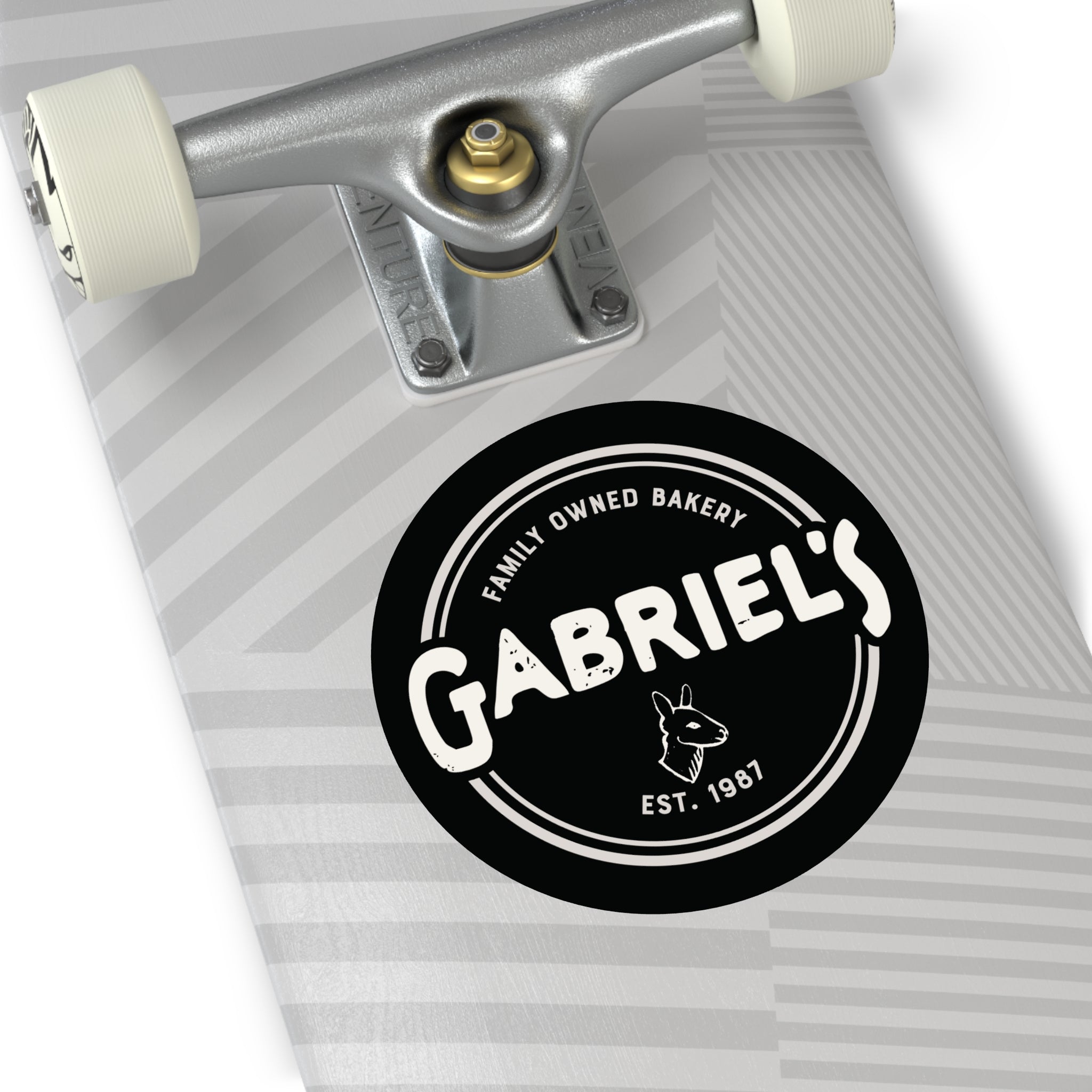 Vintage Logo Vinyl Sticker